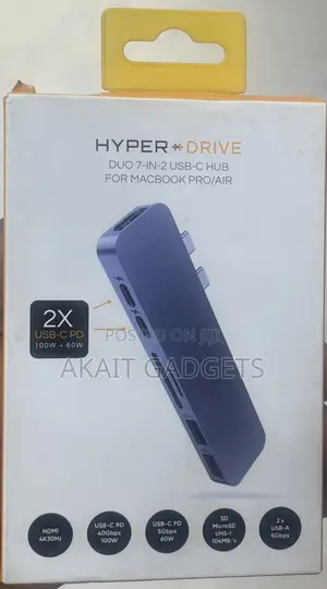 Photo - Hyper ++Drive Duo 7 in 2 USB C Hub