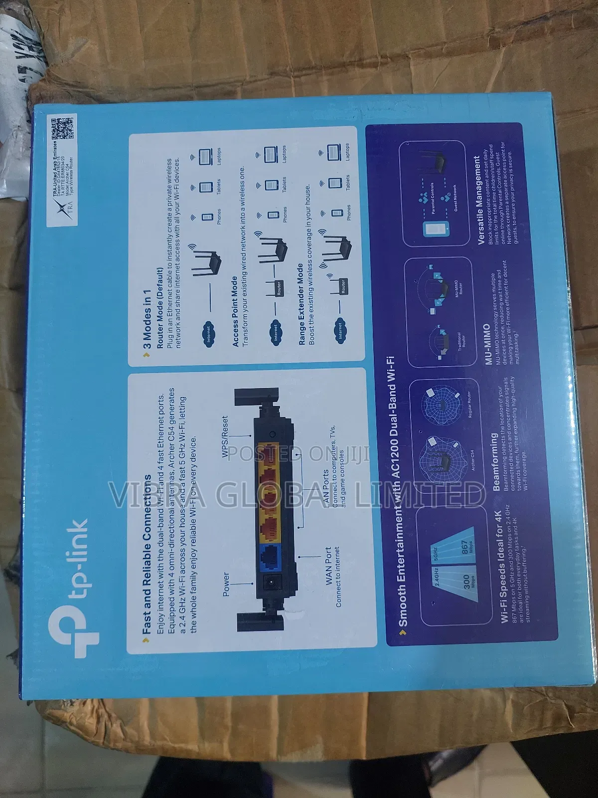 Archer C54 Ac1200 Dual Band
