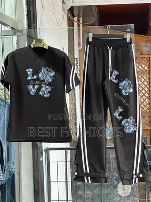 Ladies White 2 Piece Trousers