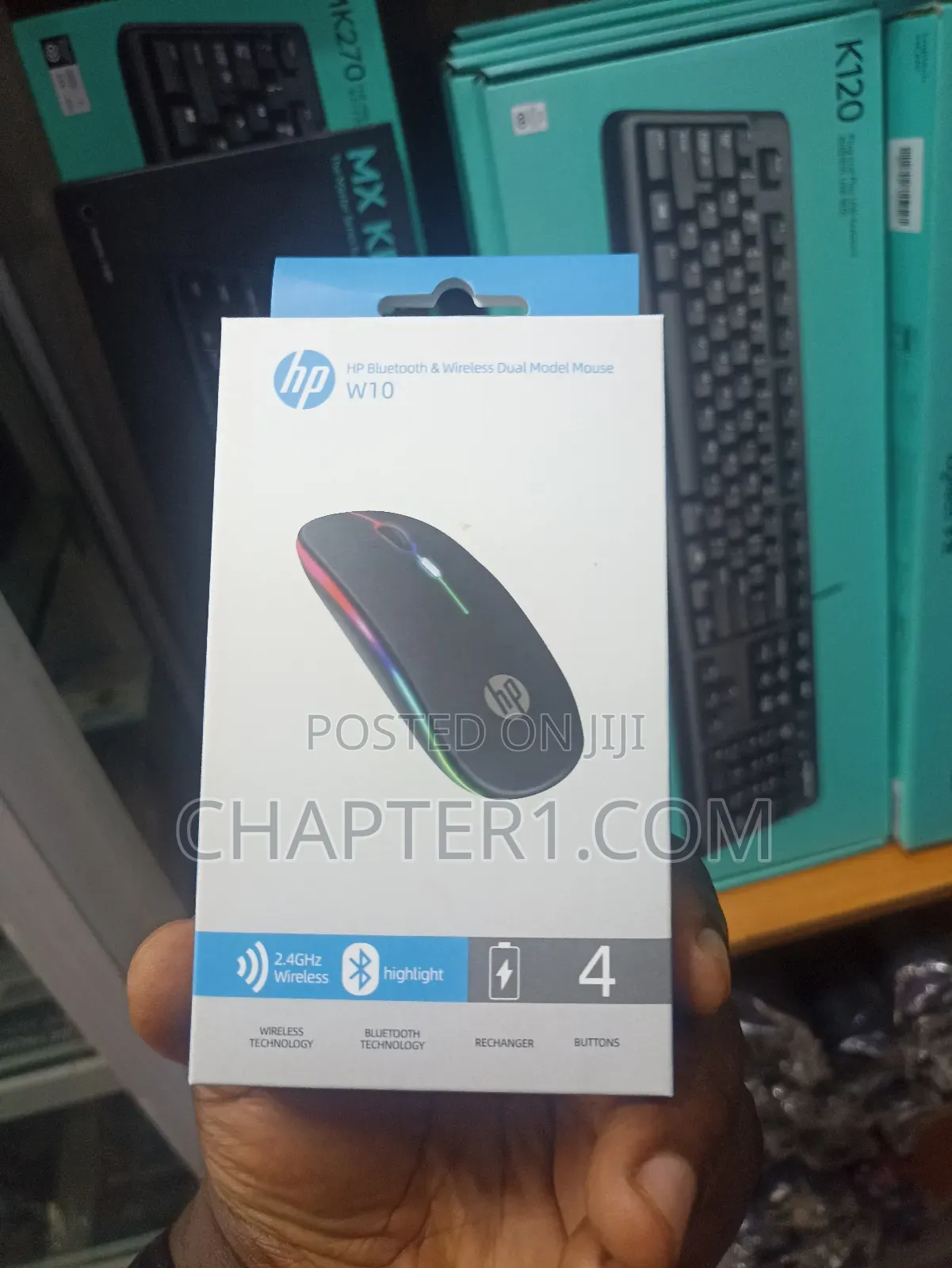 Bluetooth Rechargeable Mouse for Hp Stream Laptop Bluetooth