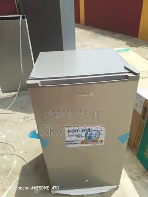 The Unique 90L Silver Refrigerator -BRS-93mmds (Bruhm)