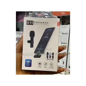 Microphone 2-in-1 Collar Wireless Microphone for iPhone