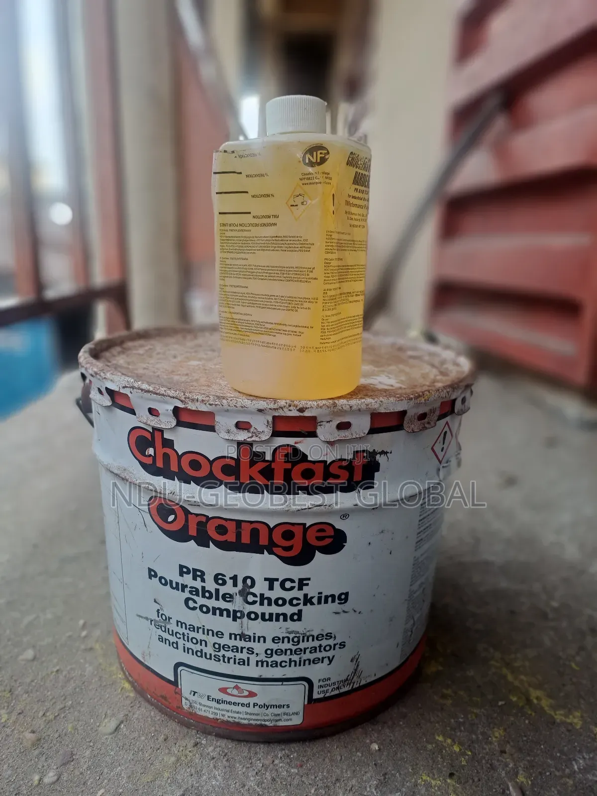 Chockfast Orange Marine Machinery Gum