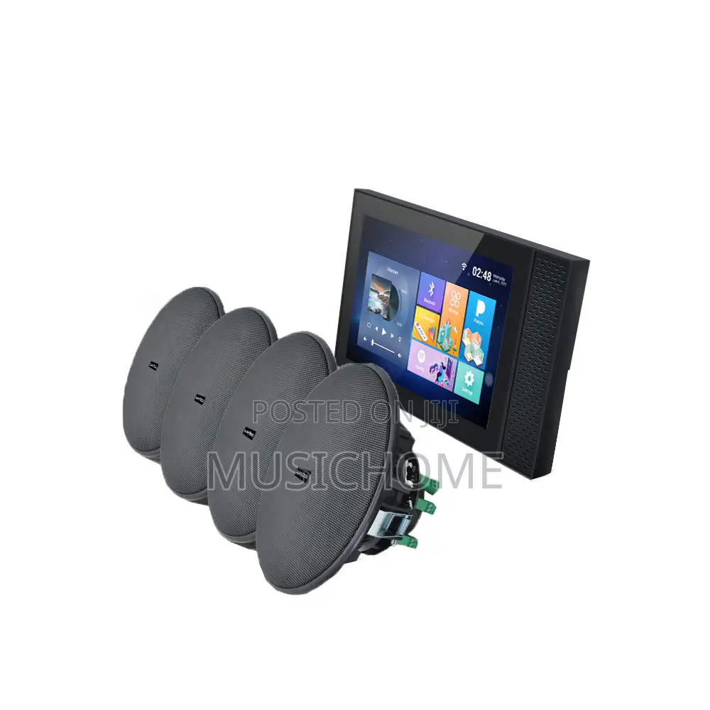 7inch Wireless Wifi Multi Room Audio System Wall Amplifier