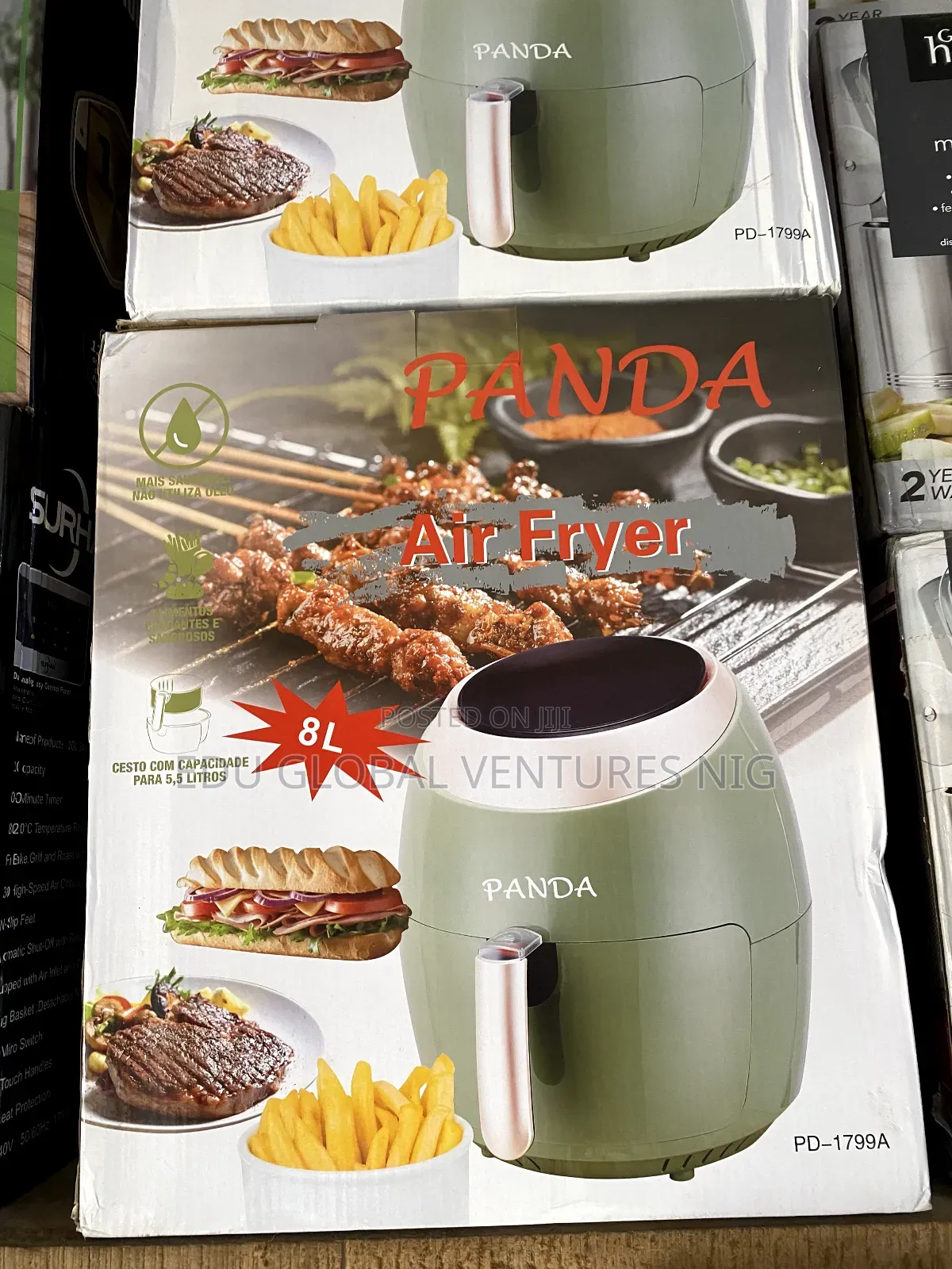 Panda 8litres Digital Airfryer.