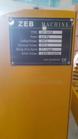 Concrete Cement Mixer