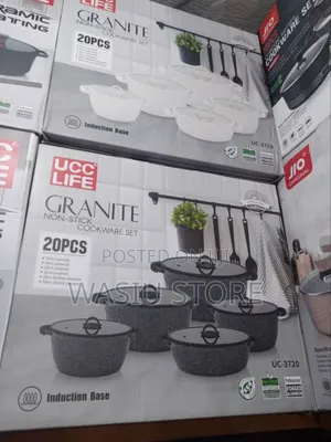 UCC Life Granite Non Stick Cookware Set 20pcs Set