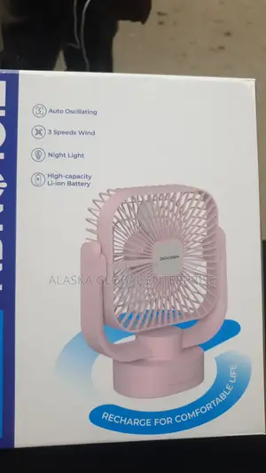 Rechargeable Table Fan Long Lasting
