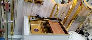 Executive Gold Luxury Kitchen Sink