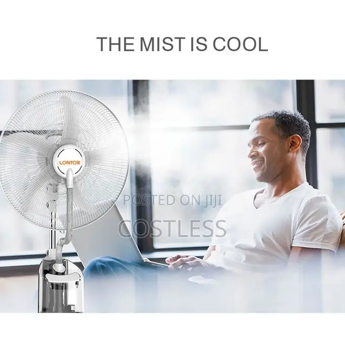 Rechargeable Water Mist Fan