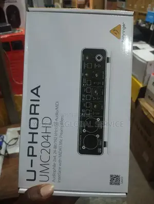 Behringer Professional U-Phoria Studio Sound Card Umc204hd