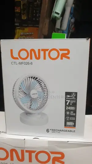 Super Quality Rechargeable Table Fan