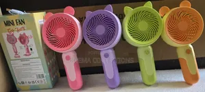 Mini Cute Hand Fan With Holding Robe