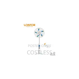 18 Rechargeable Fan With Remote and Solar Panel
