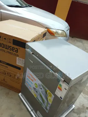 Super Cooling Condenser Snowsea 100L Chest Freezer -Silver