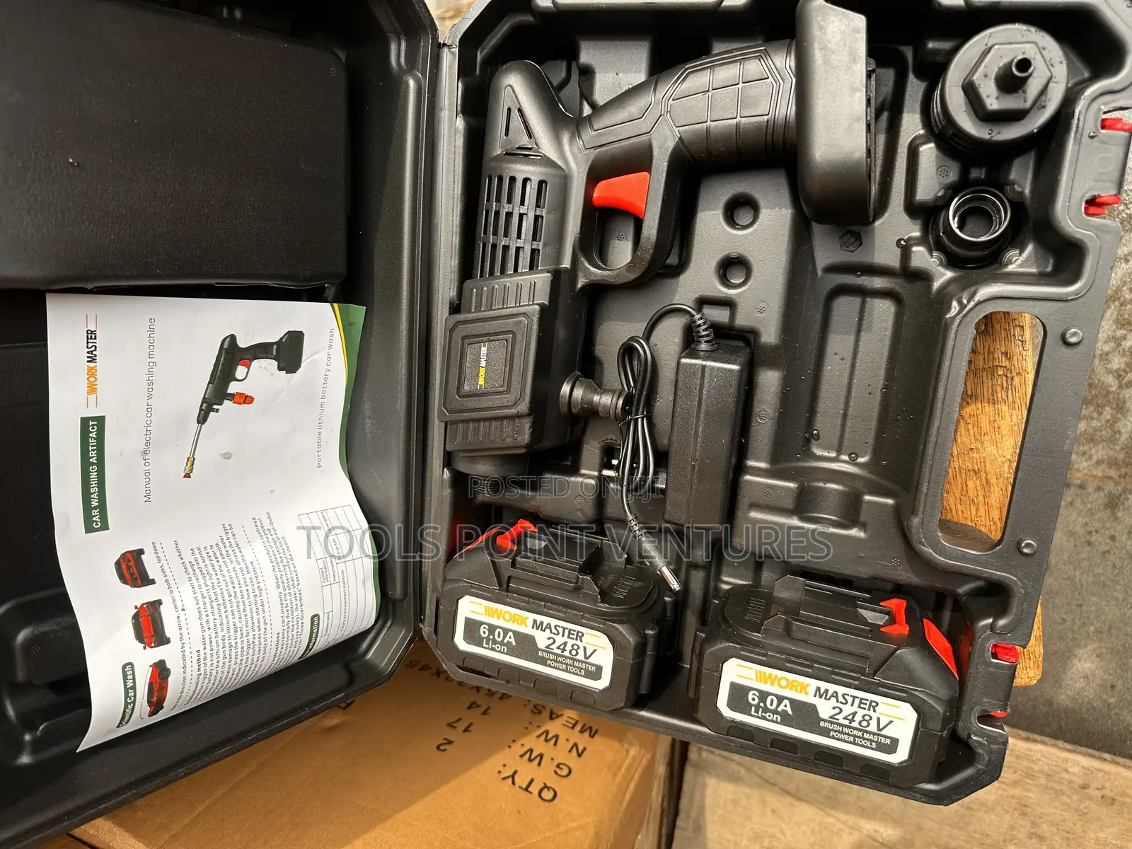 Work Master Cordless Pressure Washer