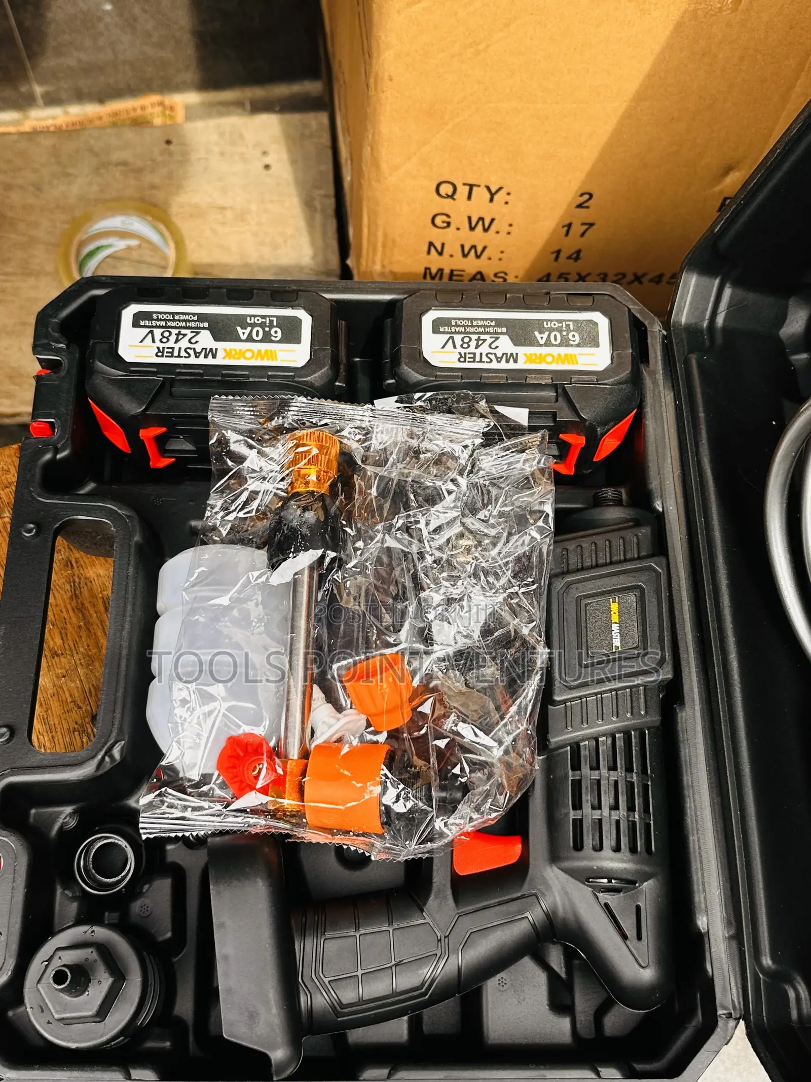 Work Master Cordless Pressure Washer