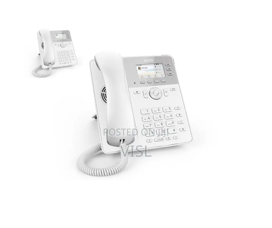 Snom D717 Entry-Level IP Phone - White (D717W)
