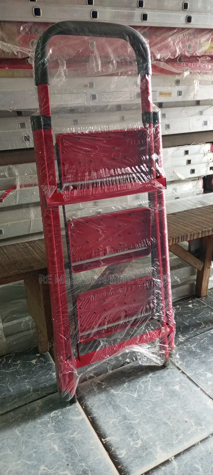 3 Step Steel Ladder