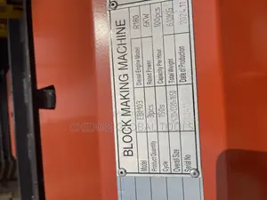 Block Moulding Machine
