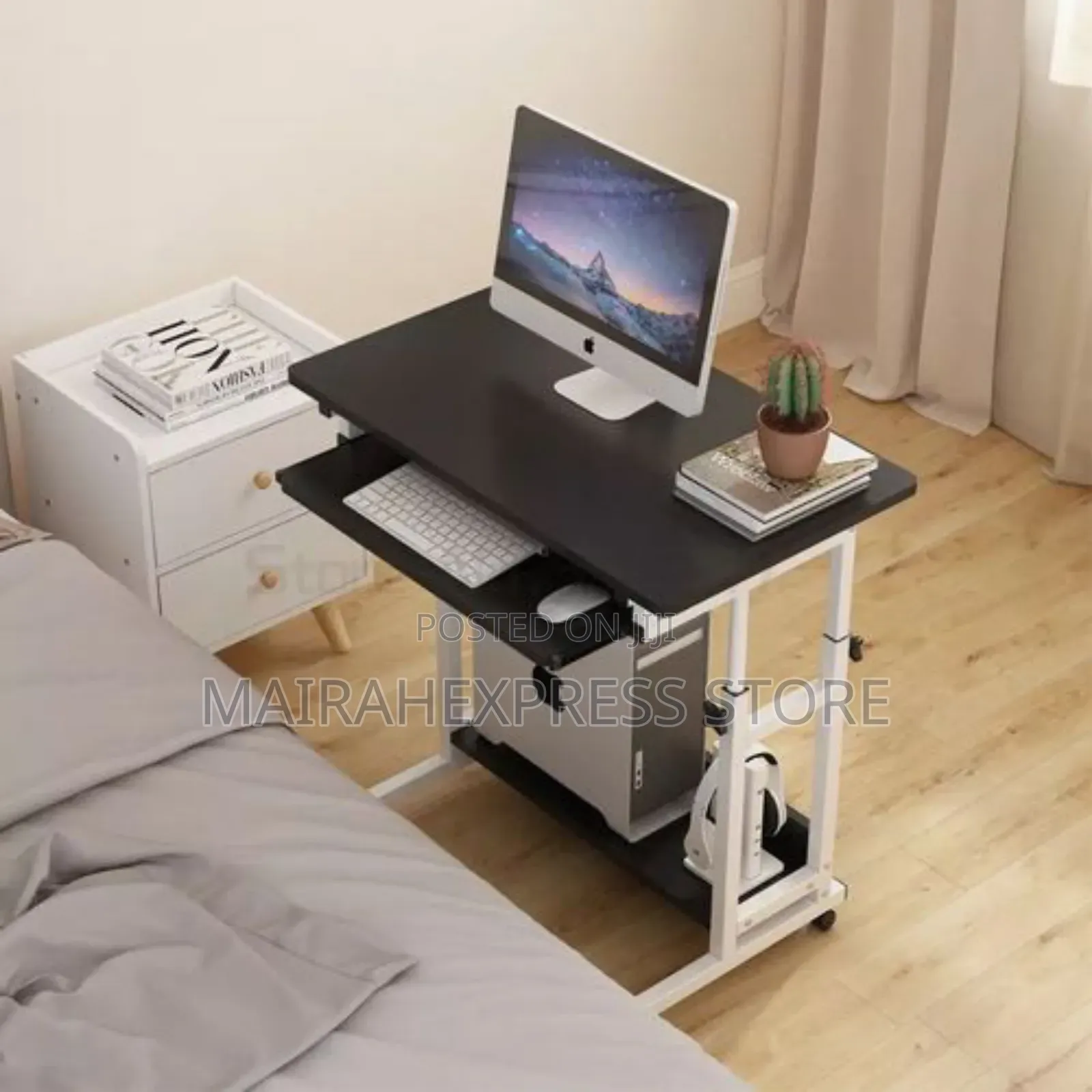 Multifunctional Study Desk - Laptop Table With Keyboard Tray