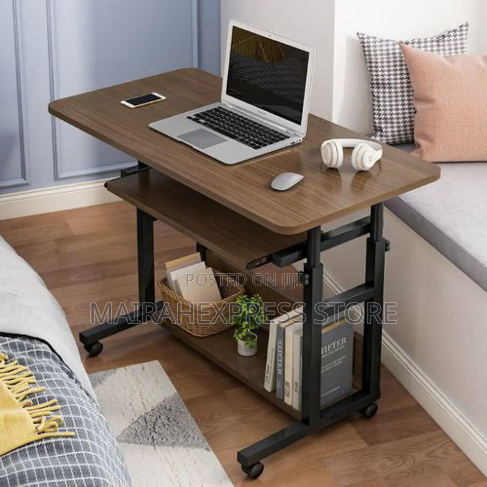 Multifunctional Study Desk - Laptop Table With Keyboard Tray