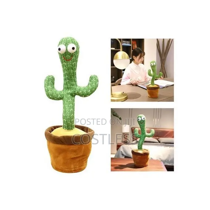 Baby Talking Dancing Cactus With Lights