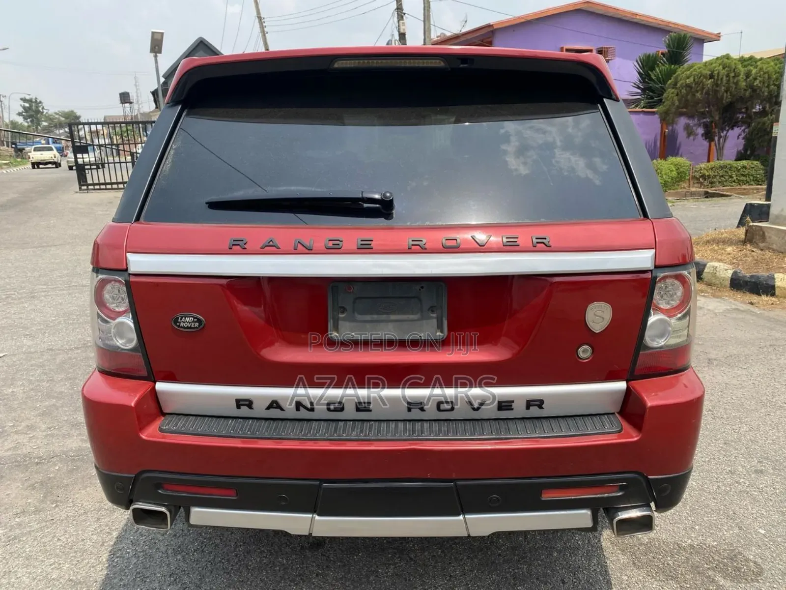 Land Rover Range Rover Sport 2008 Red