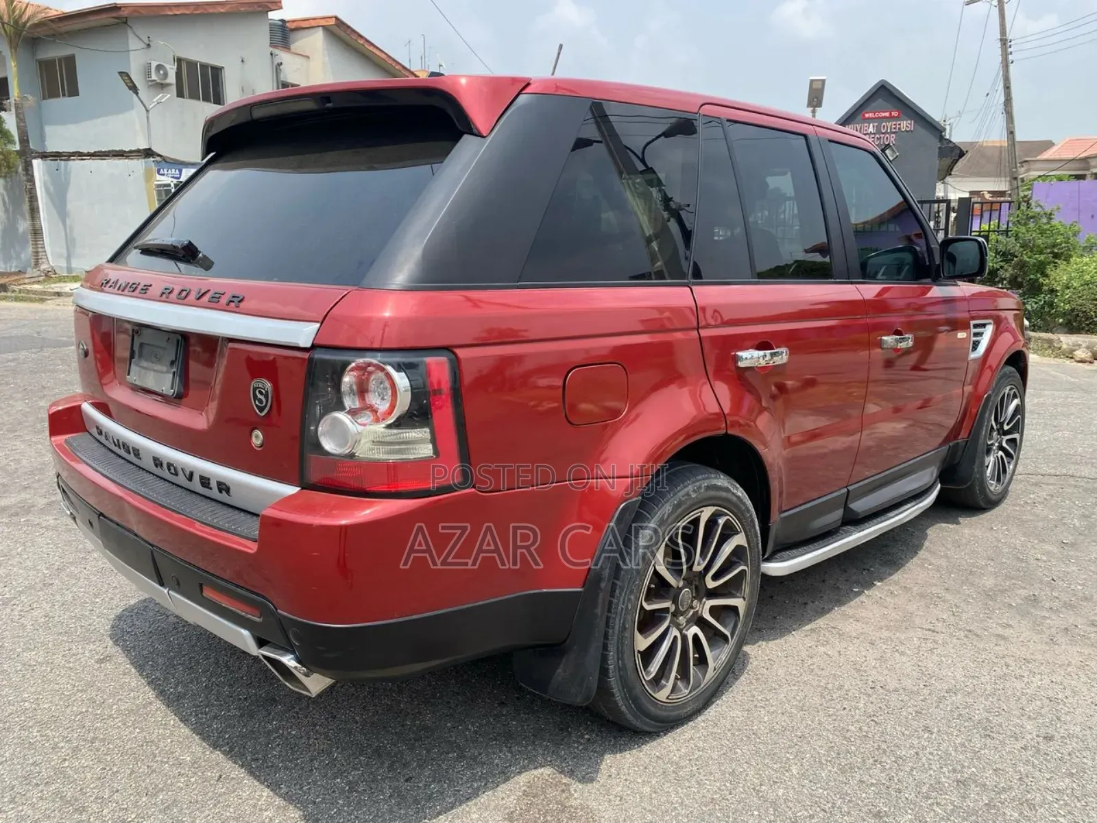 Land Rover Range Rover Sport 2008 Red