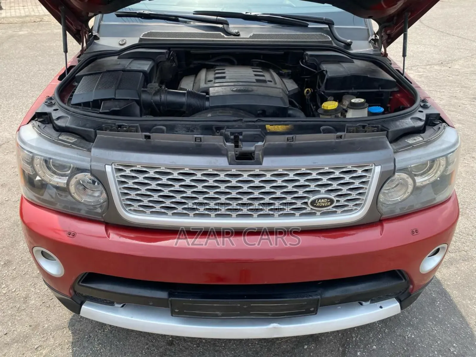 Land Rover Range Rover Sport 2008 Red for sale - Azar Cars Price: ₦ ...