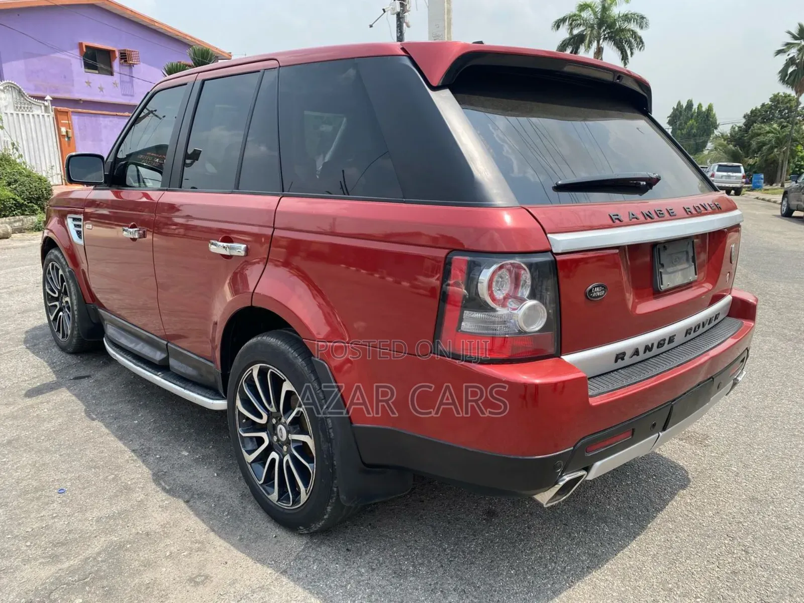 Land Rover Range Rover Sport 2008 Red