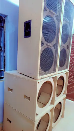 Empty Speaker Boxes