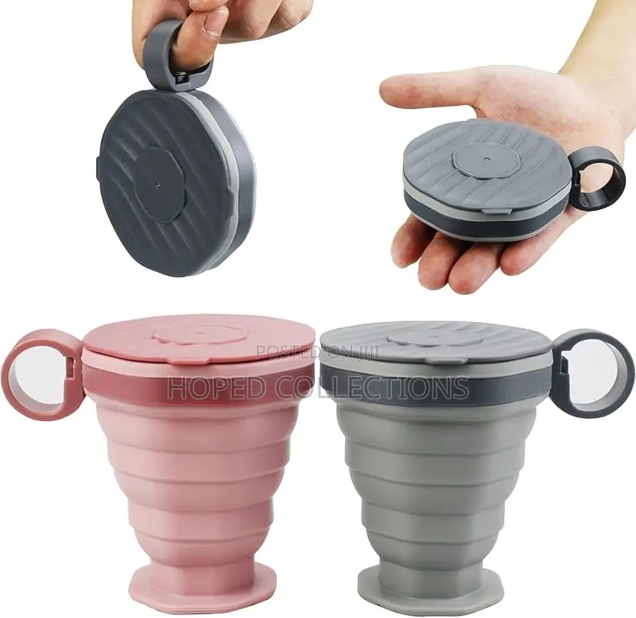 Foldable Reusable Silicone Cup