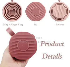 Foldable Reusable Silicone Cup