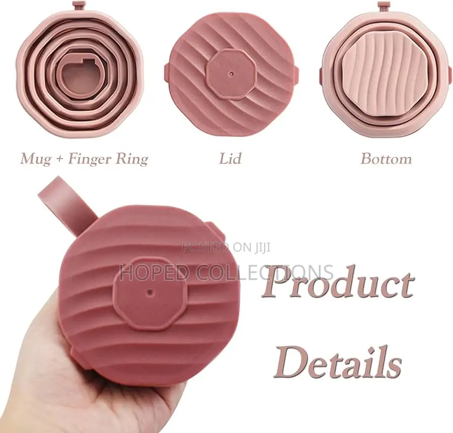 Foldable Reusable Silicone Cup