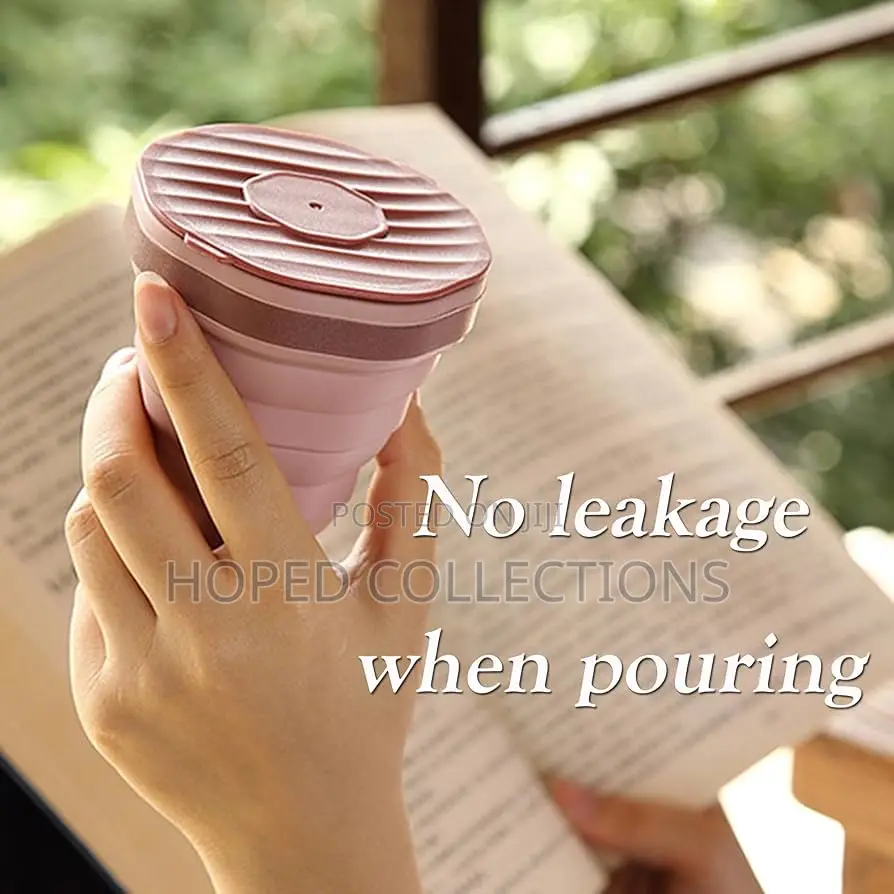 Foldable Reusable Silicone Cup