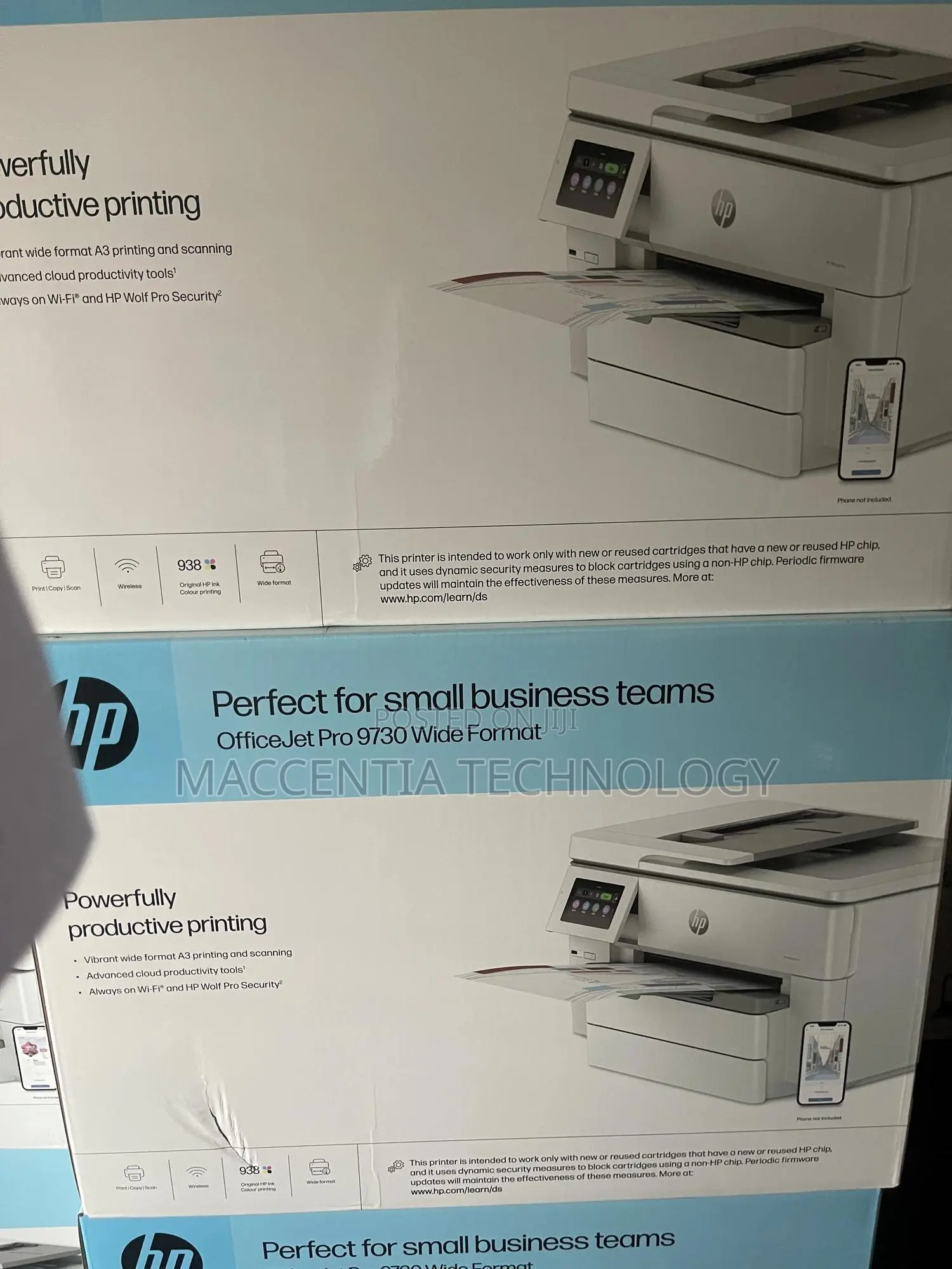 HP Officejet Pro 9720 Wide Format All-in-One Printer