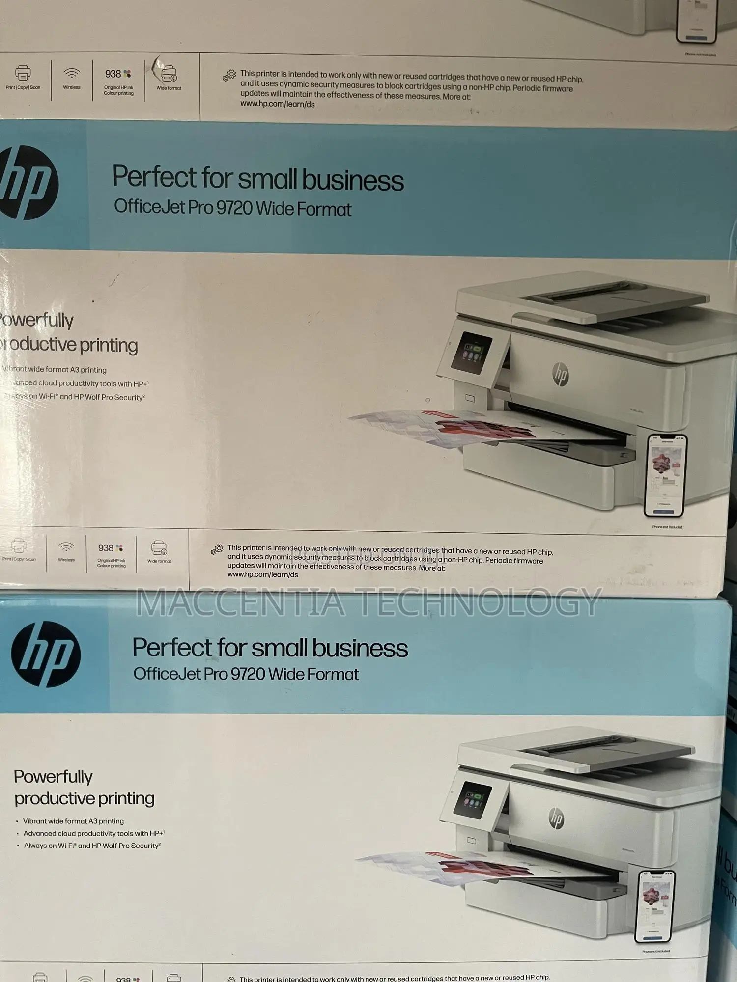 HP Officejet Pro 9720 Wide Format All-in-One Printer