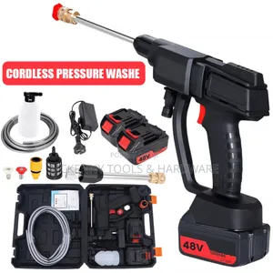 Cordless High Pressure Washer With 2 Batteries