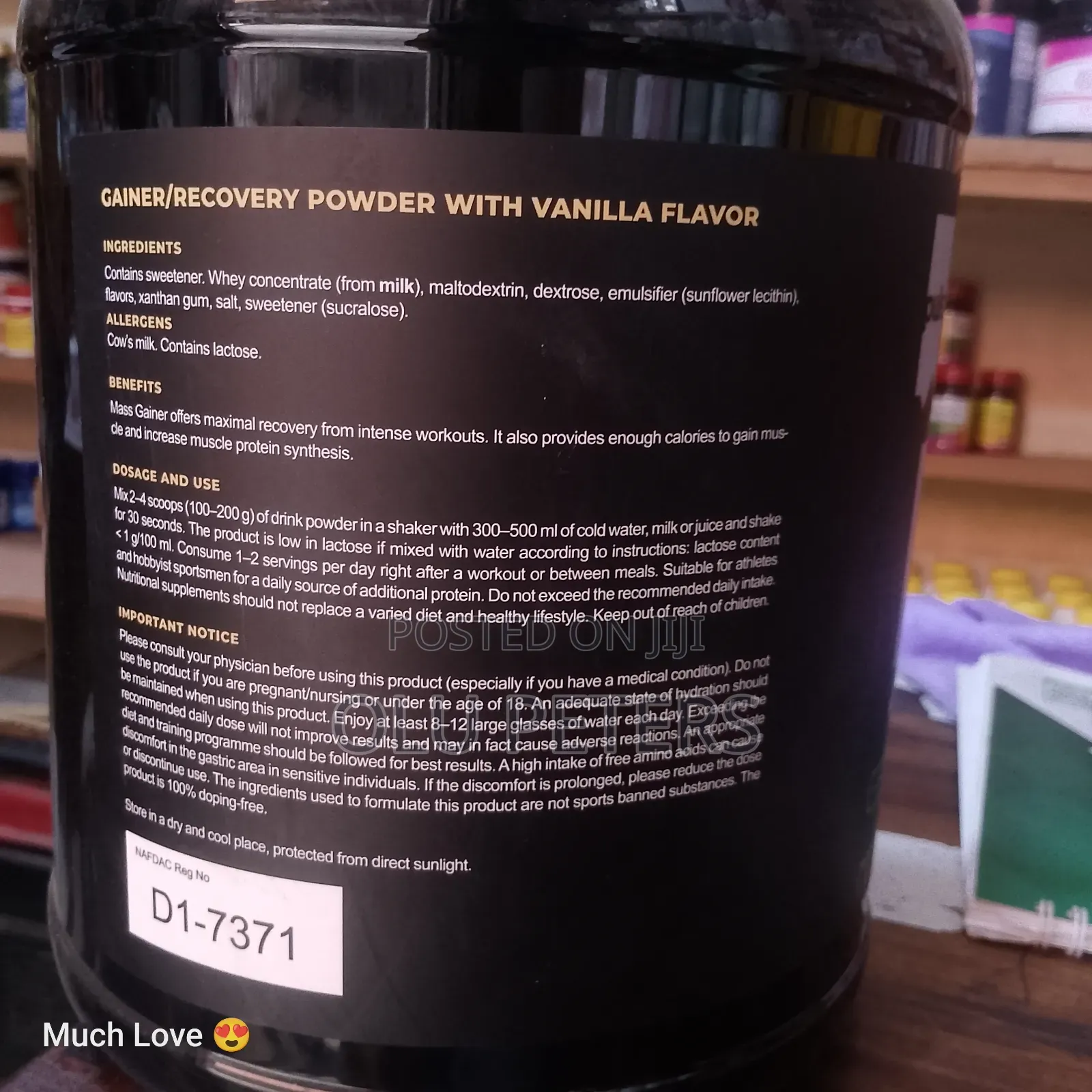 Mass Gainer 4.4lbs