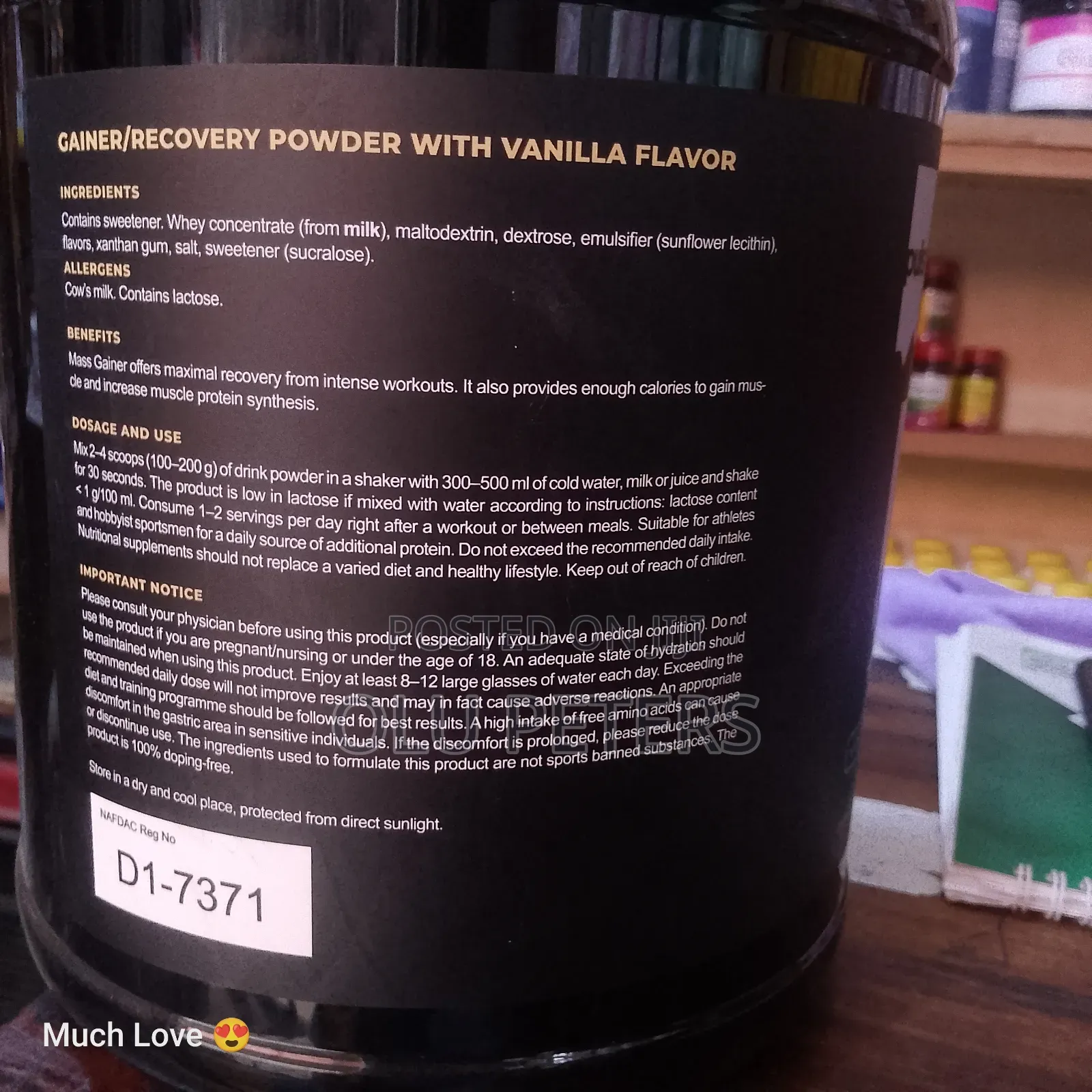 Mass Gainer 4.4lbs