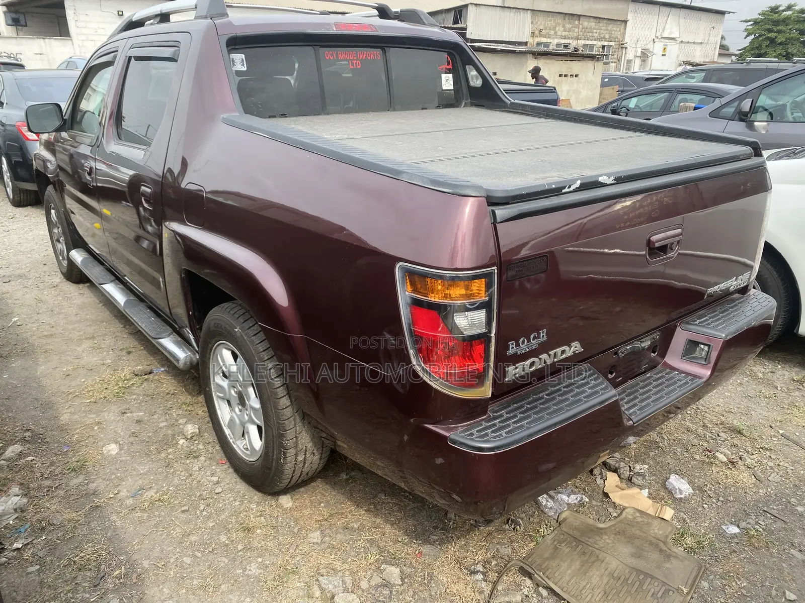 Honda Ridgeline RTX 2008 Red