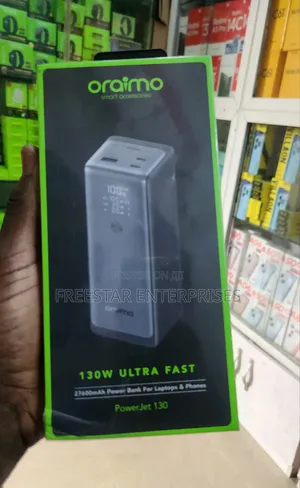 Photo - Oraimo 130W Power Bank. Oraimo 27600 Mah Power Bank.