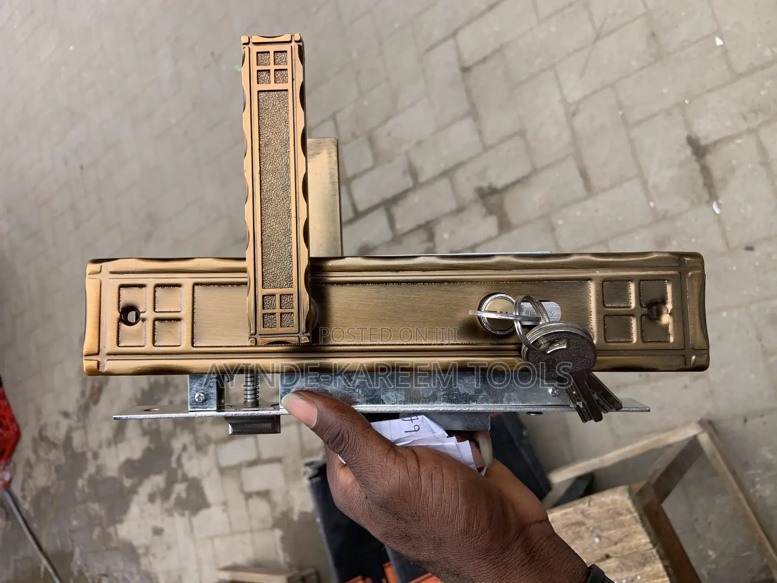 Complete Door Lock With Cylinder