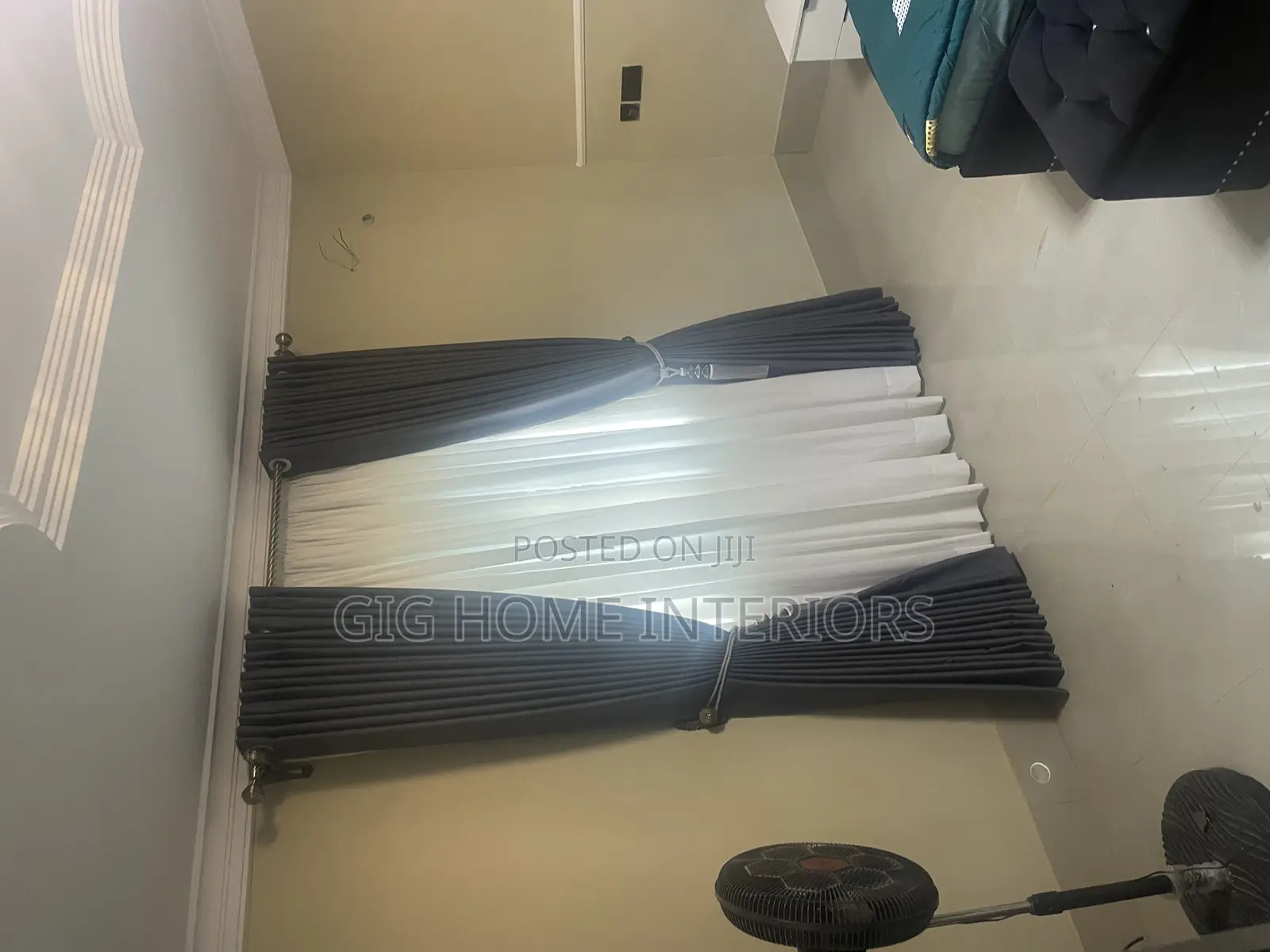 Premium Luxury Turkish Curtains Gray