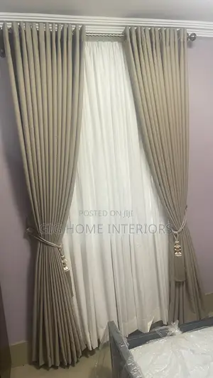 Premium Turkish Curtains Cream