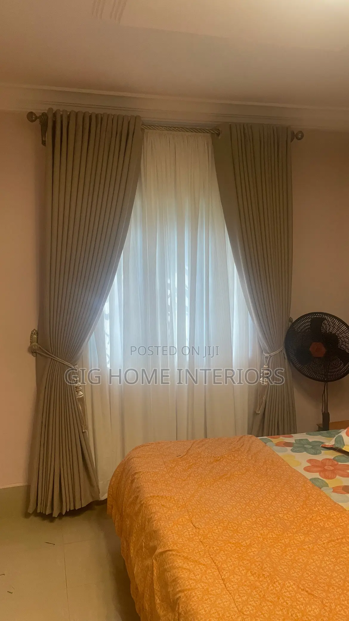 Premium Turkish Curtains Cream