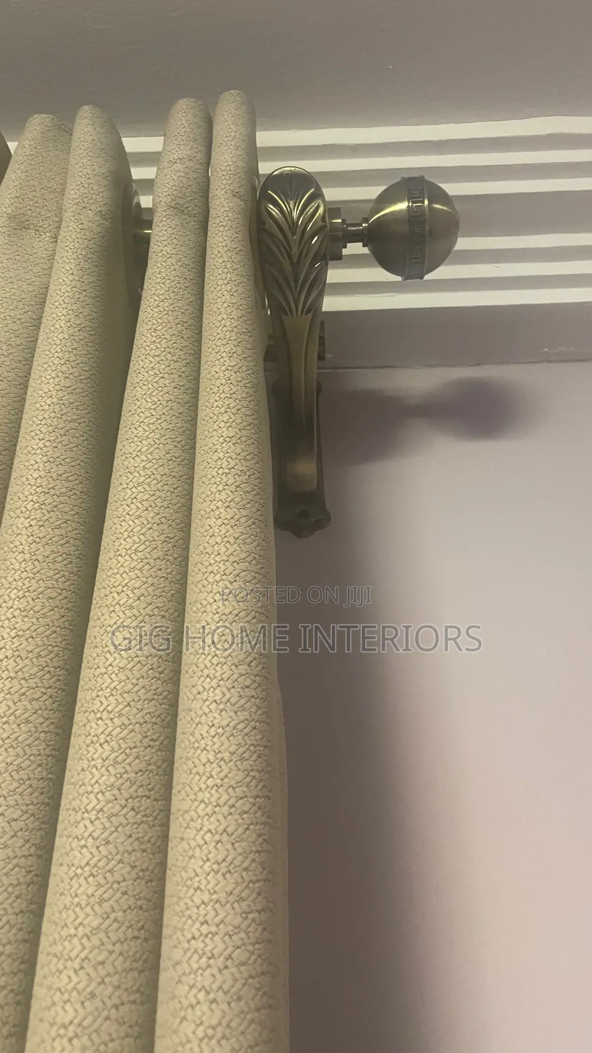 Premium Turkish Curtains Cream