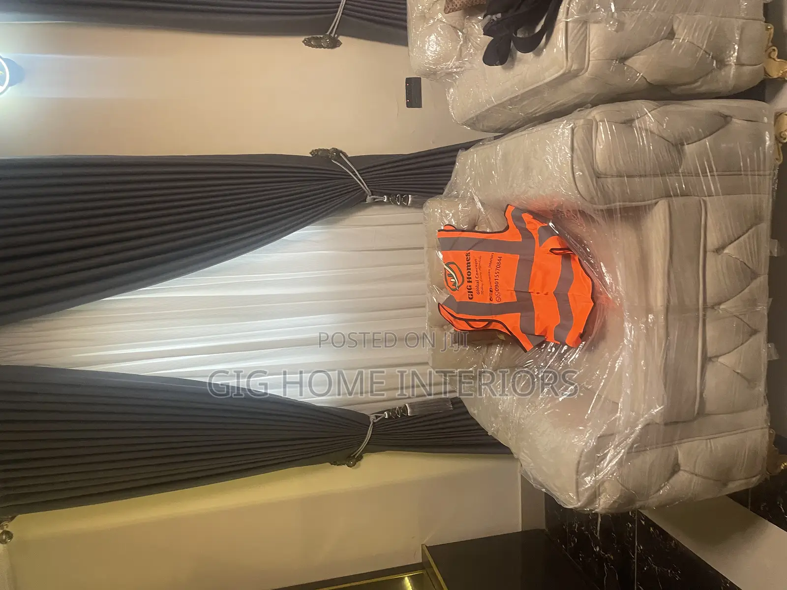 Premium Turkish Curtains Cream