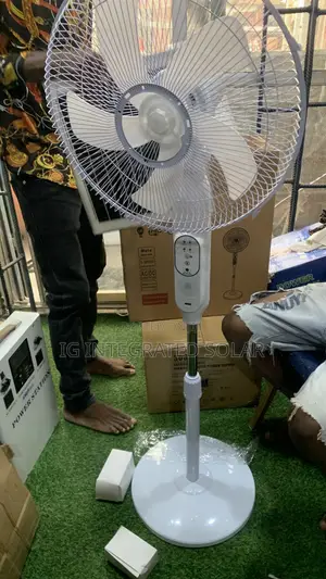 16inches Solar Fan With 3bulbs And Solar Panel
